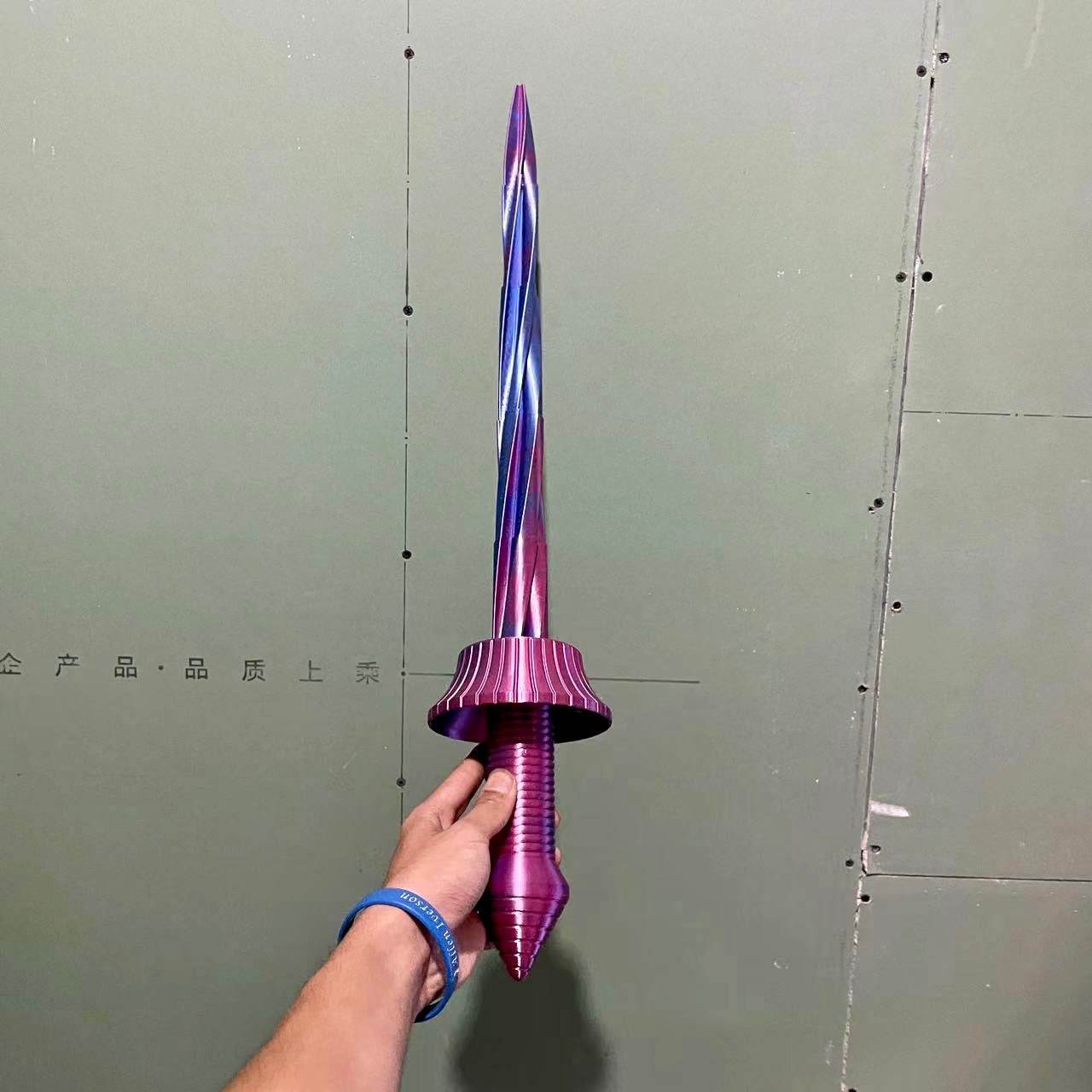 3D Printed Retractable Sword