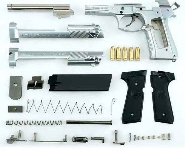 New 1:2.05 Beretta M92A1 Metal Model Detachable - BOOST TOYS