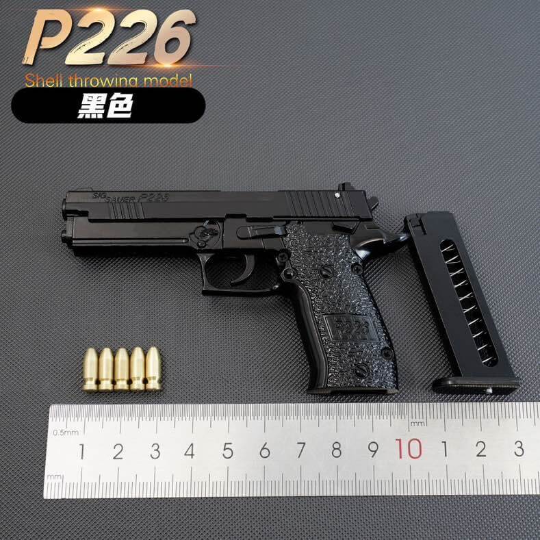 New 1:2.05 P226 Metal Model Detachable
