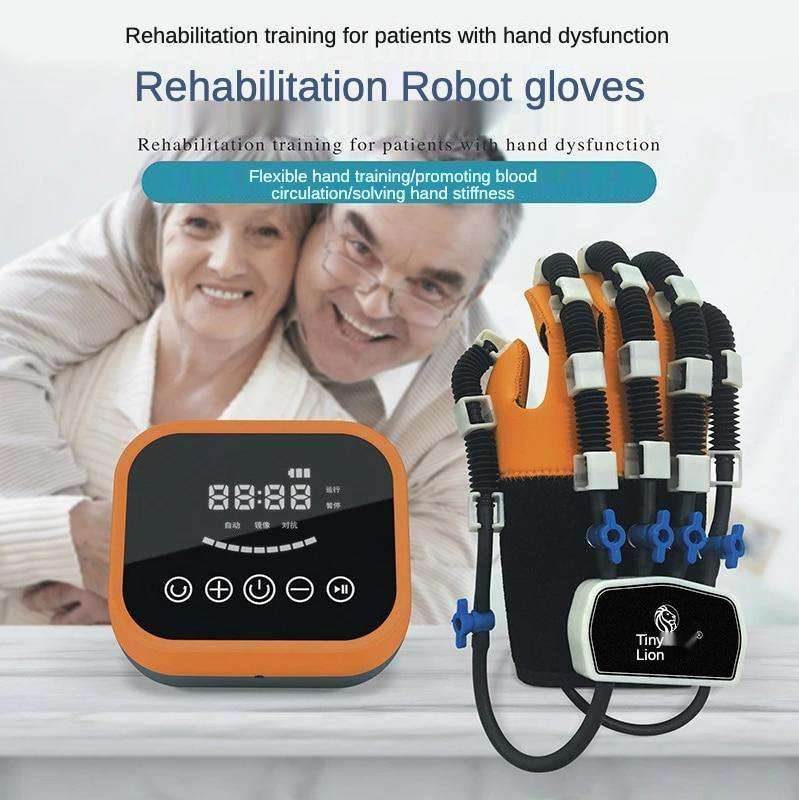 Hemiplegia Finger Rehabilitation Trainer Robot Gloves Braces & Supports Bone Care for Hand Training - BOOST TOYS