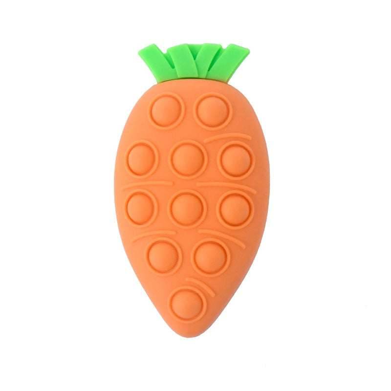 New 3D Unicorn Pineapple Carrot Duck Godzilla popit - BOOST TOYS