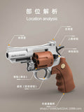 New Revolver ZP5 357 Soft bullet Launcher - BOOST TOYS
