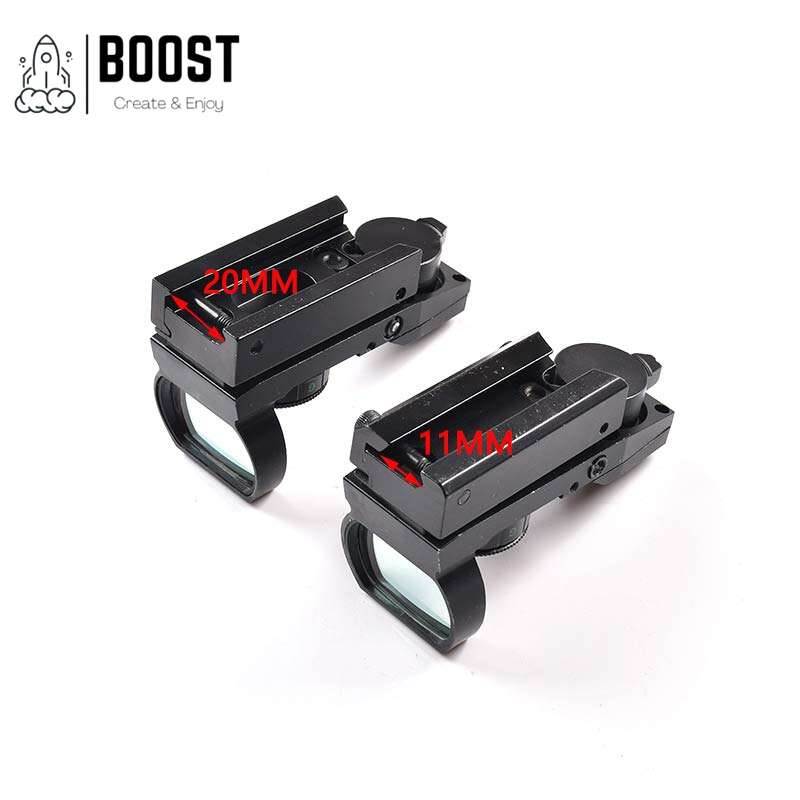 1X22X33 Aluminum Red Green Dot Gun Sight Scope Reflex Sight with 20mm Rail - BOOST TOYS