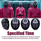 Squid Game Mask COS Cosplay Pretends To Play The Korean TV Series Halloween Party - BOOST TOYS